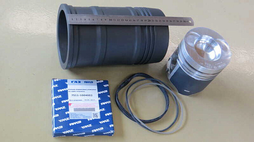 7511-1004005-40 Гильза с поршнем ЯМЗ-7511,7601 (гильза,поршень,упл/к,п/к) (инд.ГБЦ) (блок 658-41,656-41) АВТОДИЗЕЛЬ