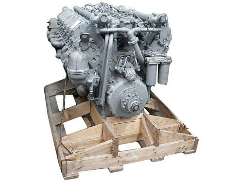 240НМ2-1000188 Двигатель ЯМЗ-240НМ2 (БелАЗ) без КПП и сц., с инд. ГБЦ (500 л.с.) с ЗИП АВТОДИЗЕЛЬ