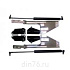 Кронштейн КАМАЗ-ЕВРО крепления панели облицовки радиатора рестайлинг (6 наименований) комплект