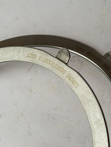 1000312598 Полукольцо упорное пара WP12 612630010630/29 WEICHAI