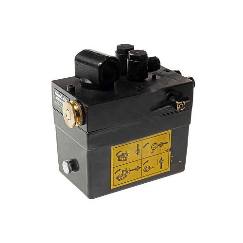 КТС40-506.900-К4 Насос механизма опрокидывания кабины КАМАЗ и подъема колеса запасного (с пневмо) PPT