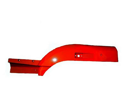 63501-8403015 Крыло КАМАЗ левое передняя часть (рестайлинг) (кабина без спальника) оранжевый ТЕХНОТРОН