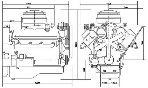 238М2-1000175-45 Двигатель ЯМЗ-238М2-45 компл. (Электроагрегаты) АВТОДИЗЕЛЬ
