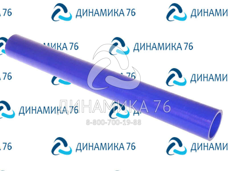 Патрубок МАЗ радиатора верхний (L=420мм d=42) силикон (MEGAPOWER)
