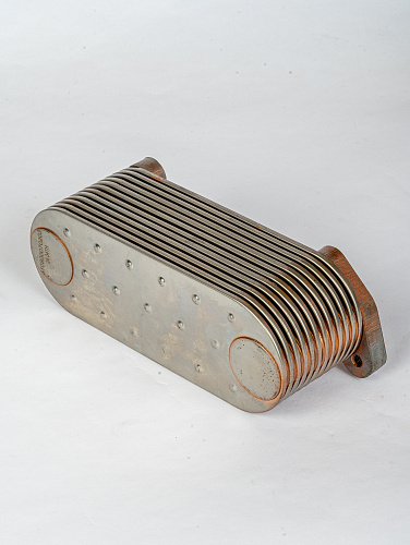 610800070203 Элемент теплообменника (610800070391) SHACMAN SHAANXI дв.WP7 масляный