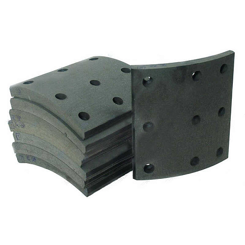 6520-3501105-51к Накладка тормозной колодки КАМАЗ-6520,6560 (13-) сверленая расточен. безасбест. комплект 8шт. ТИИР