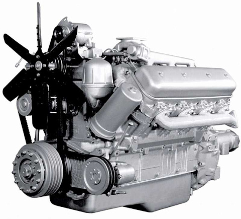238АК-1000187 Двигатель ЯМЗ-238АК-1 без КПП и сц. (235 л.с) (ЯМЗ)