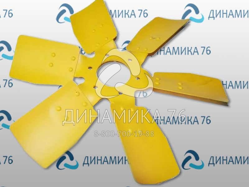 Вентилятор ЗИЛ-5301 245 дв. (лопасти металл)