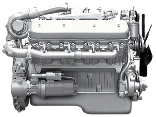 238Д-1000146 Двигатель ЯМЗ-238Д-осн. (МЗКТ) без КПП, со сц. (330 л.с.) АВТОДИЗЕЛЬ