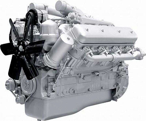 238БН-1000186 Двигатель ЯМЗ-238БН-осн (КРАНЭКС) без КПП и сц. (260 л.с.) АВТОДИЗЕЛЬ