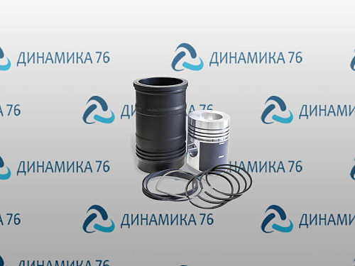 236-1004005 Гильза с поршнем ЯМЗ-236,238 (гильза,поршень,упл/к,п/к) МОТОРДЕТАЛЬ