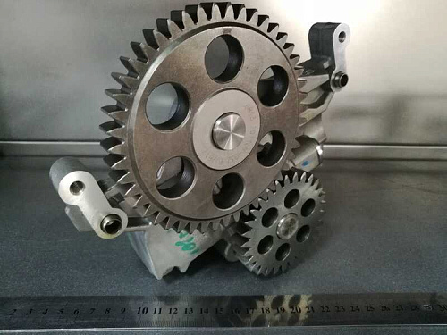 650-1011014 Насос ЯМЗ-650, ЯМЗ-651 масляный в сборе (5010477184)