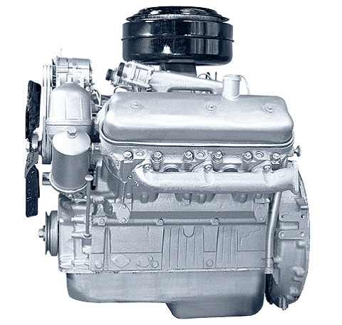 236М2-1000201 Двигатель ЯМЗ-236М2-15 (КРАНЭКС) без КПП и сц. (180 л.с.) АВТОДИЗЕЛЬ