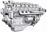 Двигатель ЯМЗ-240ПМ2 без КПП и сц., с инд. ГБЦ (420 л.с.) (ЯМЗ)