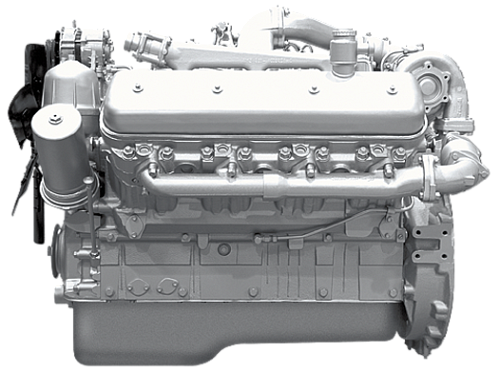 238Д-1000146 Двигатель ЯМЗ-238Д-осн. (МЗКТ) без КПП, со сц. (330 л.с.) АВТОДИЗЕЛЬ