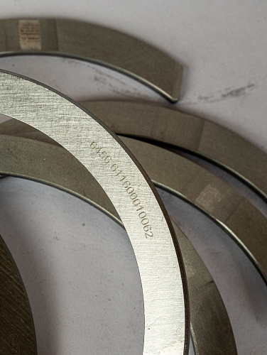 611600010062 Полукольцо упорное коленвала WP10H WEICHAI