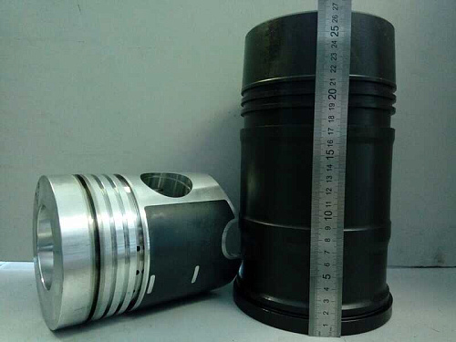 238Б-1004005-Б Гильза с поршнем ЯМЗ-238Б (кор.гильза,поршень,упл/к,п/к) (блок 238-И) АВТОДИЗЕЛЬ