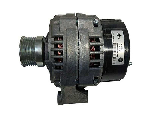 9422.3701-03 Генератор МАЗ,УРАЛ дв.ЯМЗ ЕВРО-2,3 поликлиновой ремень 28В 80А ЗиТ