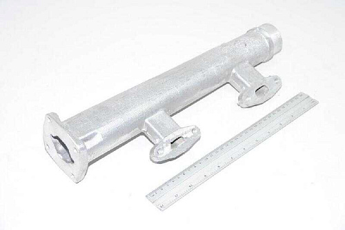 240-1303105 Труба водяная ЯМЗ-240 передняя левая (общие ГБЦ)