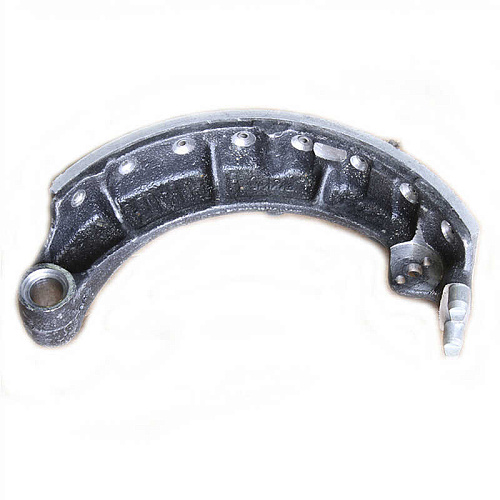 55571-3501090-20 Колодки тормозные УРАЛ-4320,5557 с АБС (1шт.) в сборе (АО АЗ УРАЛ)