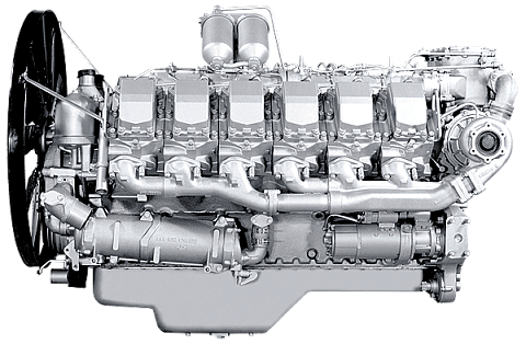 8504.1000186-02 Двигатель ЯМЗ-8504.10-2 (ЯСУ500Б2) без КПП и сц. (500 л.с.) АВТОДИЗЕЛЬ