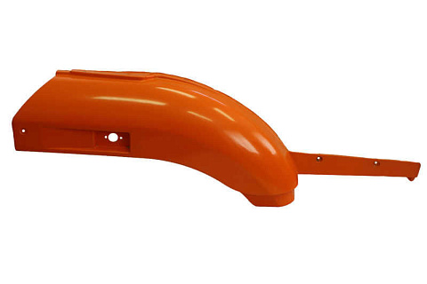 63501-8403014-50 Крыло КАМАЗ правое передняя часть (рестайлинг) (кабина без спальника) оранжевый ОАО РИАТ