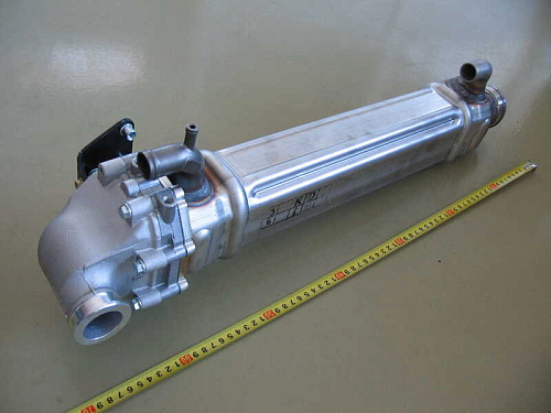 651-1213010-01 Охладитель отработавших газов в сборе двигатель ЯМЗ-651 ЕВРО-4