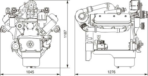 236Б-1000189 Двигатель ЯМЗ-236Б-3 без КПП и сц. (250 л.с.) (ЯМЗ)