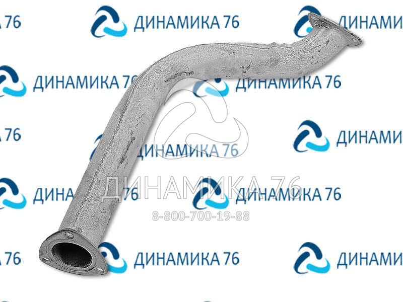Труба приемная МАЗ 5337 лев. короткая (Автоглушитель)
