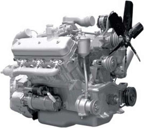 236НД-1000188 Двигатель ЯМЗ-236НД-2 (Промтрактор) без КПП и сц. (210 л.с.) АВТОДИЗЕЛЬ