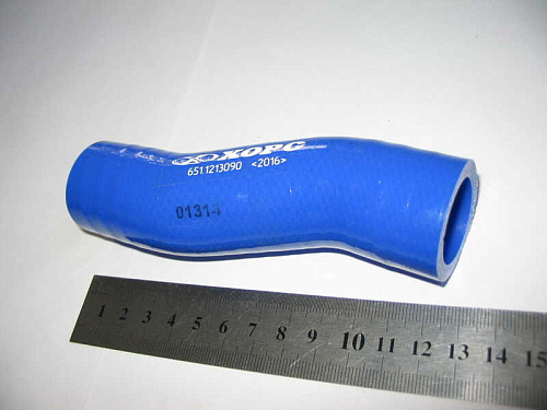 651-1213090 Рукав ЯМЗ-651.10 радиатора отработавших газов длинный АВТОДИЗЕЛЬ