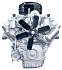 Двигатель ЯМЗ 236М2 осн. компл Без КПП и СЦ. 