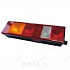 Фонарь задний КАМАЗ,МАЗ,УРАЛ левый с добавочным указателем байонетный разъем (боковой) Руденск