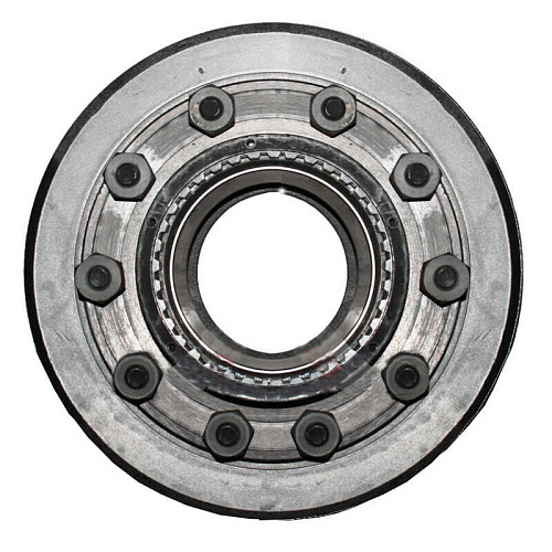 4320-3103006-11(12) Ступица УРАЛ-375,4320,5557 с барабаном в сборе без подшипника (АО АЗ УРАЛ)