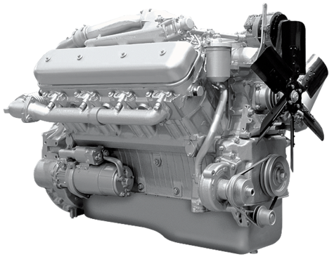 238Д-1000187 Двигатель ЯМЗ-238Д-1 (МАЗ) без КПП и сц. (330 л.с.) АВТОДИЗЕЛЬ