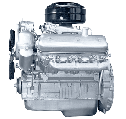 236М2-1000016 Двигатель ЯМЗ-236М2-осн. с КПП и сц. (180 л.с.) (ЯМЗ)