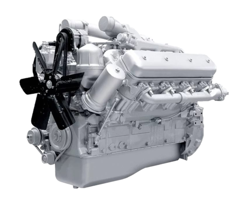 238ВМ-1000146 Двигатель ЯМЗ-238ВМ-осн.без КПП, со сц. (240 л.с.)
